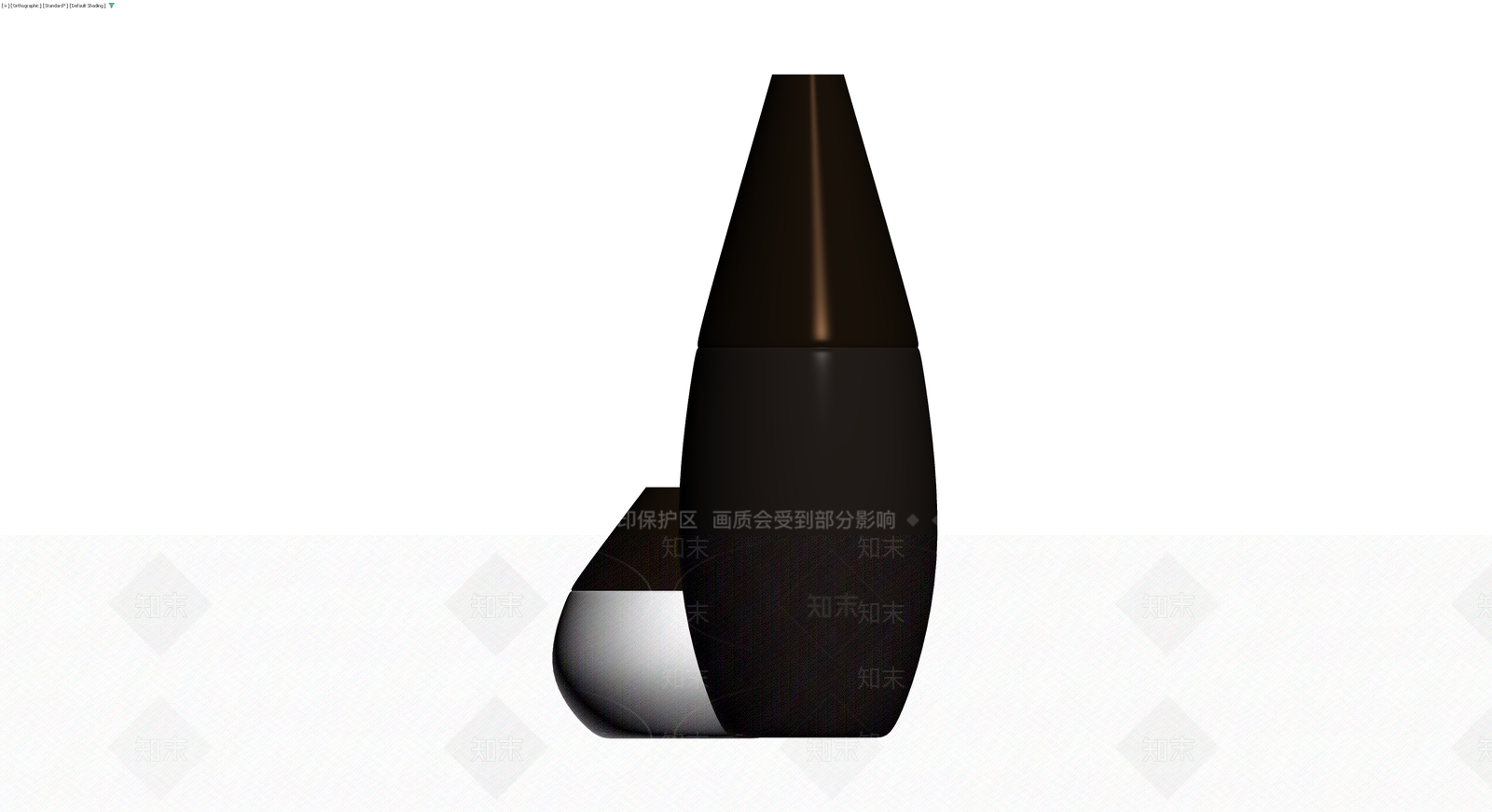 黑银双色装饰瓶3D模型下载【ID:1230779738】