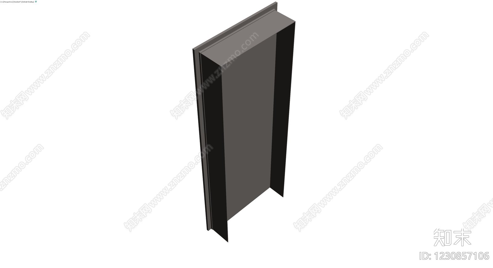 现代风格成品门体3D模型下载【ID:1230857106】
