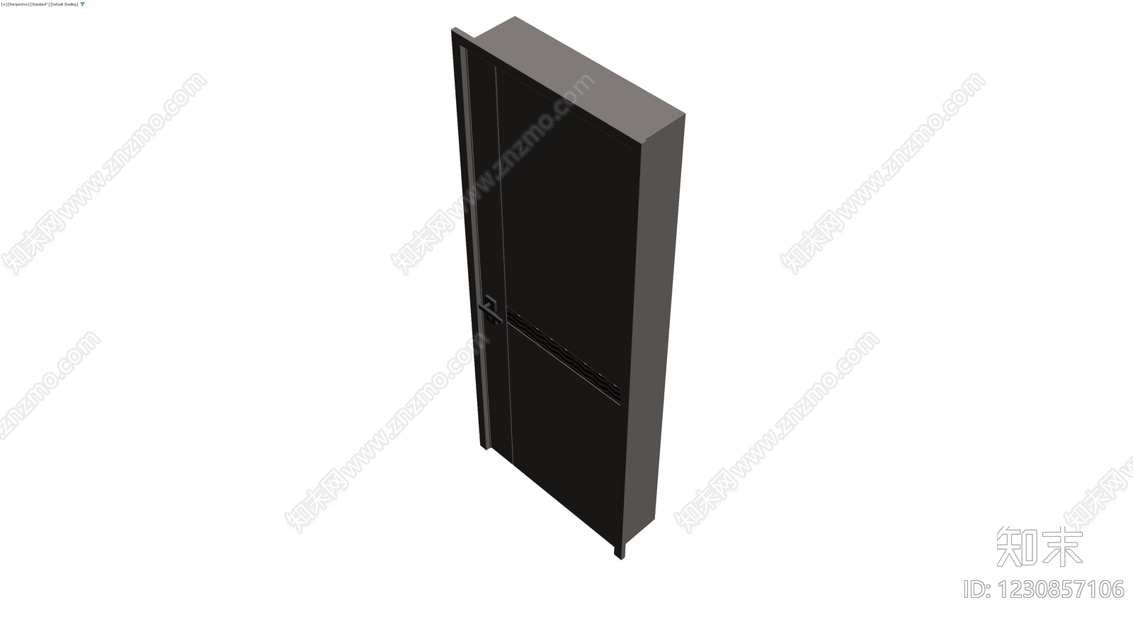 现代风格成品门体3D模型下载【ID:1230857106】
