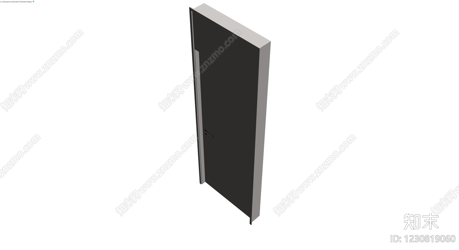 现代风格成品门体3D模型下载【ID:1230819060】