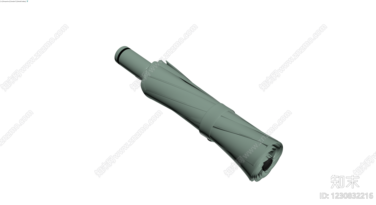 折叠雨伞模型3D模型下载【ID:1230832216】