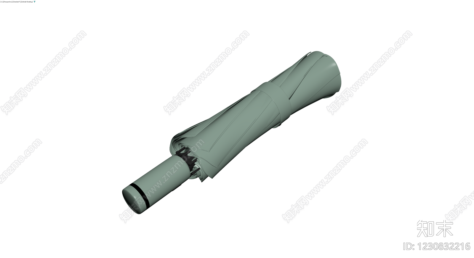 折叠雨伞模型3D模型下载【ID:1230832216】