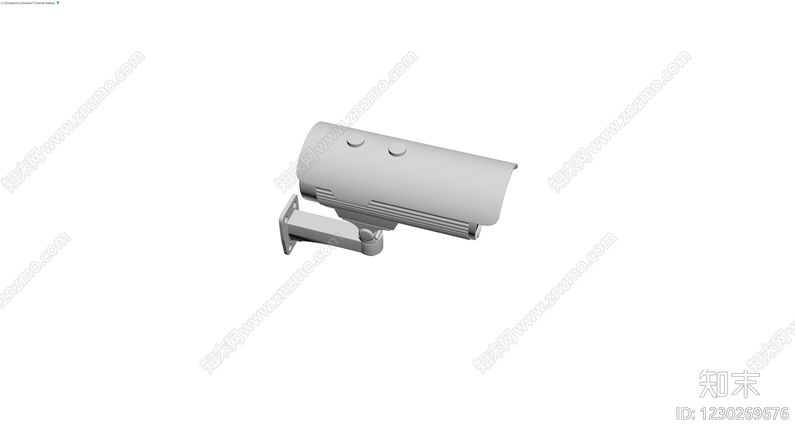 户外安防监控摄像头3D模型下载【ID:1230269676】
