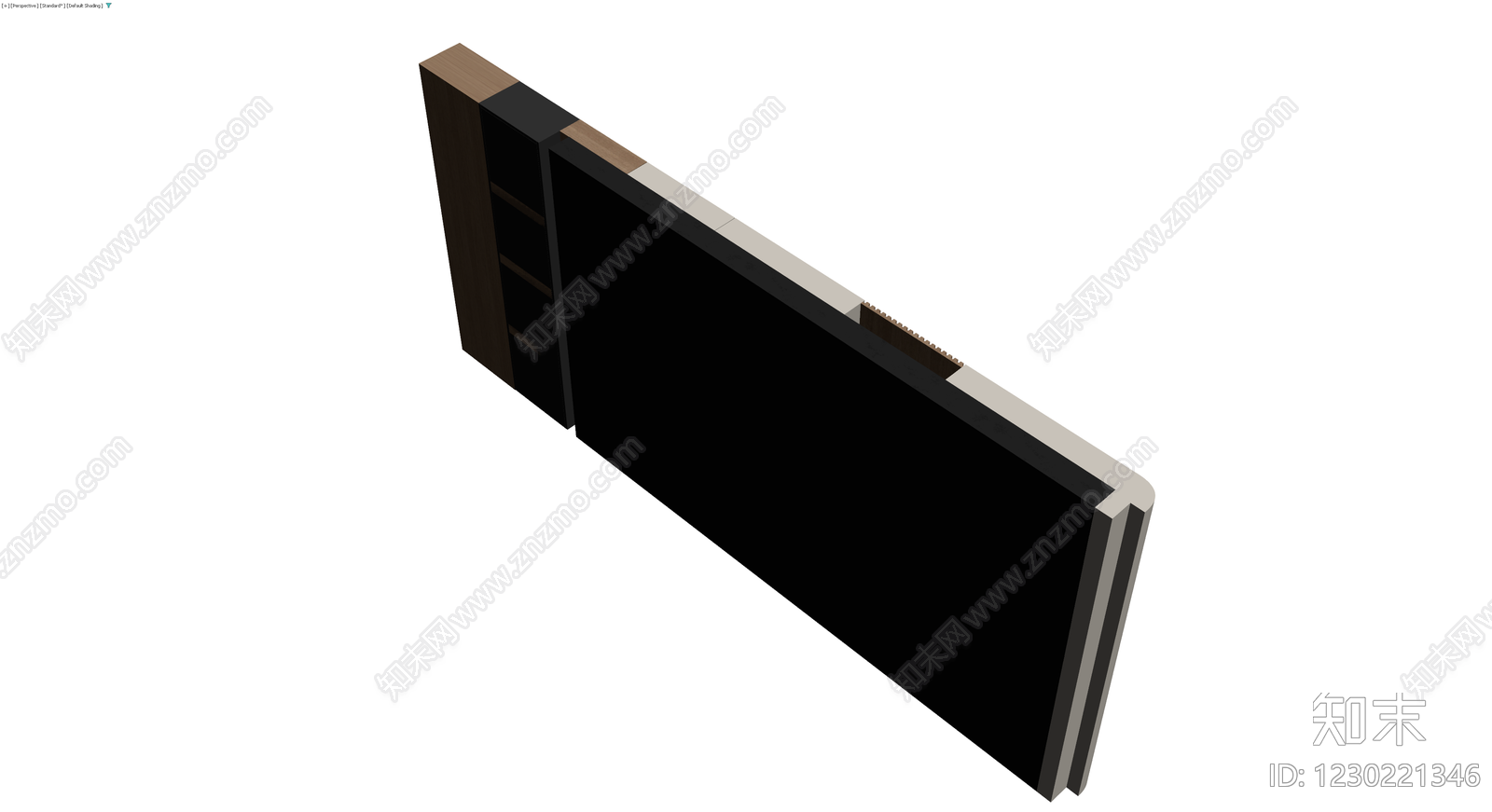 现代风格组合储物柜3D模型下载【ID:1230221346】