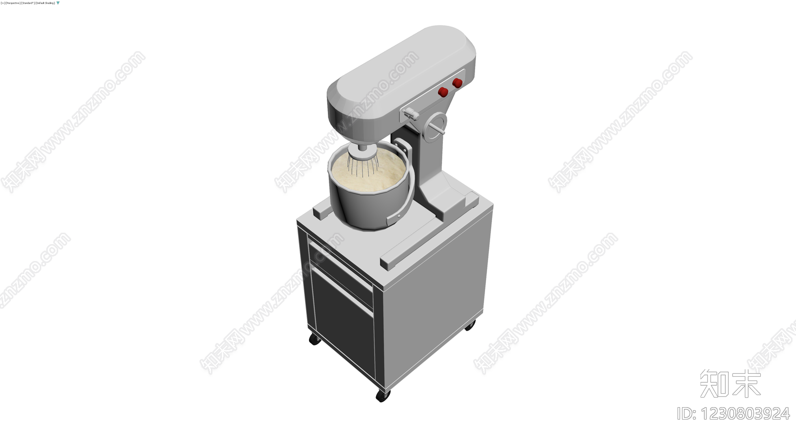 商用立式搅拌机3D模型下载【ID:1230803924】