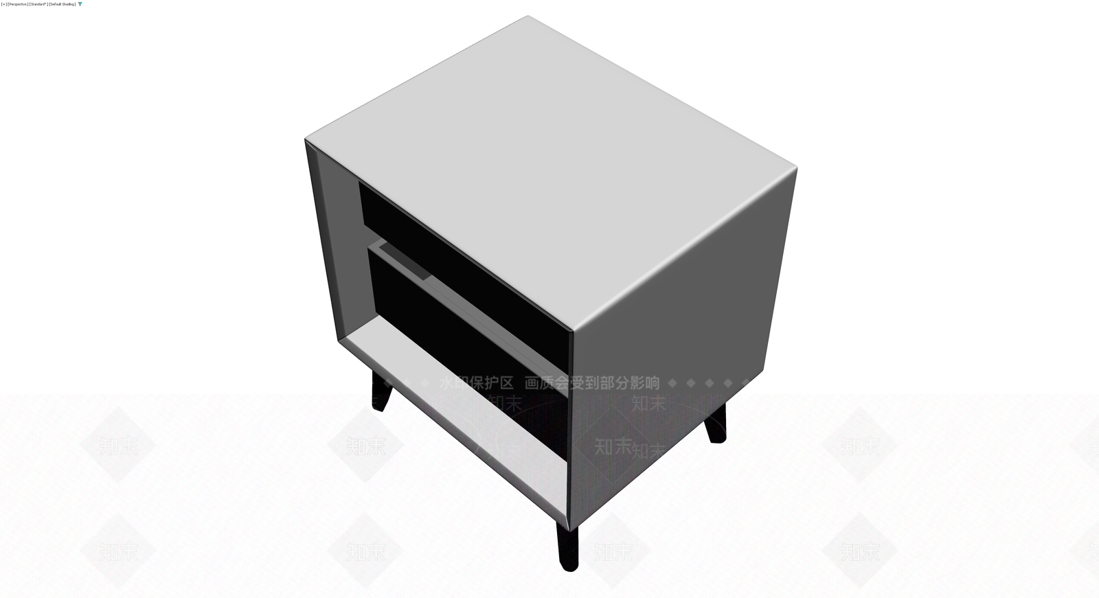 现代简约风格床头柜3D模型下载【ID:1230146816】