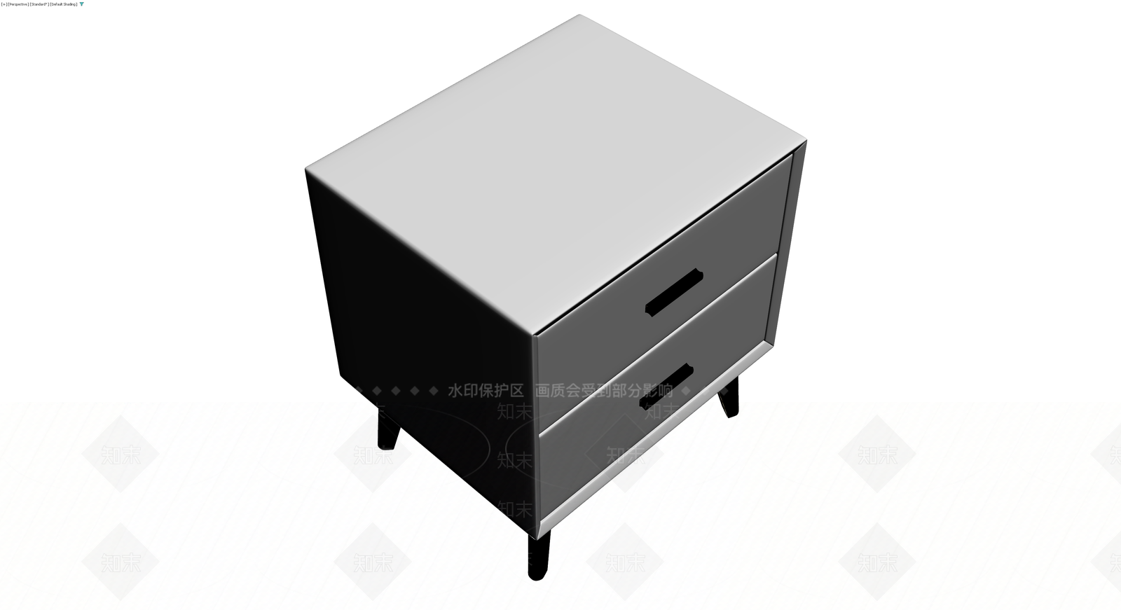 现代简约风格床头柜3D模型下载【ID:1230146816】