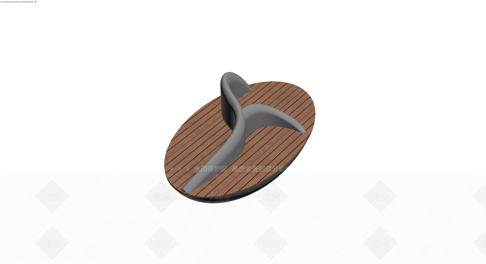 抽象灰模座椅3D模型下载【ID:1229885794】