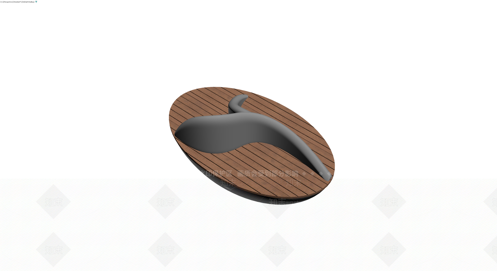 抽象灰模座椅3D模型下载【ID:1229885794】