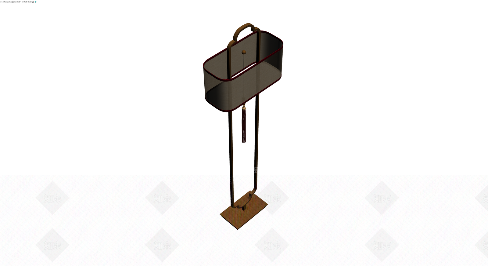 新中式落地灯3D模型下载【ID:1230185274】