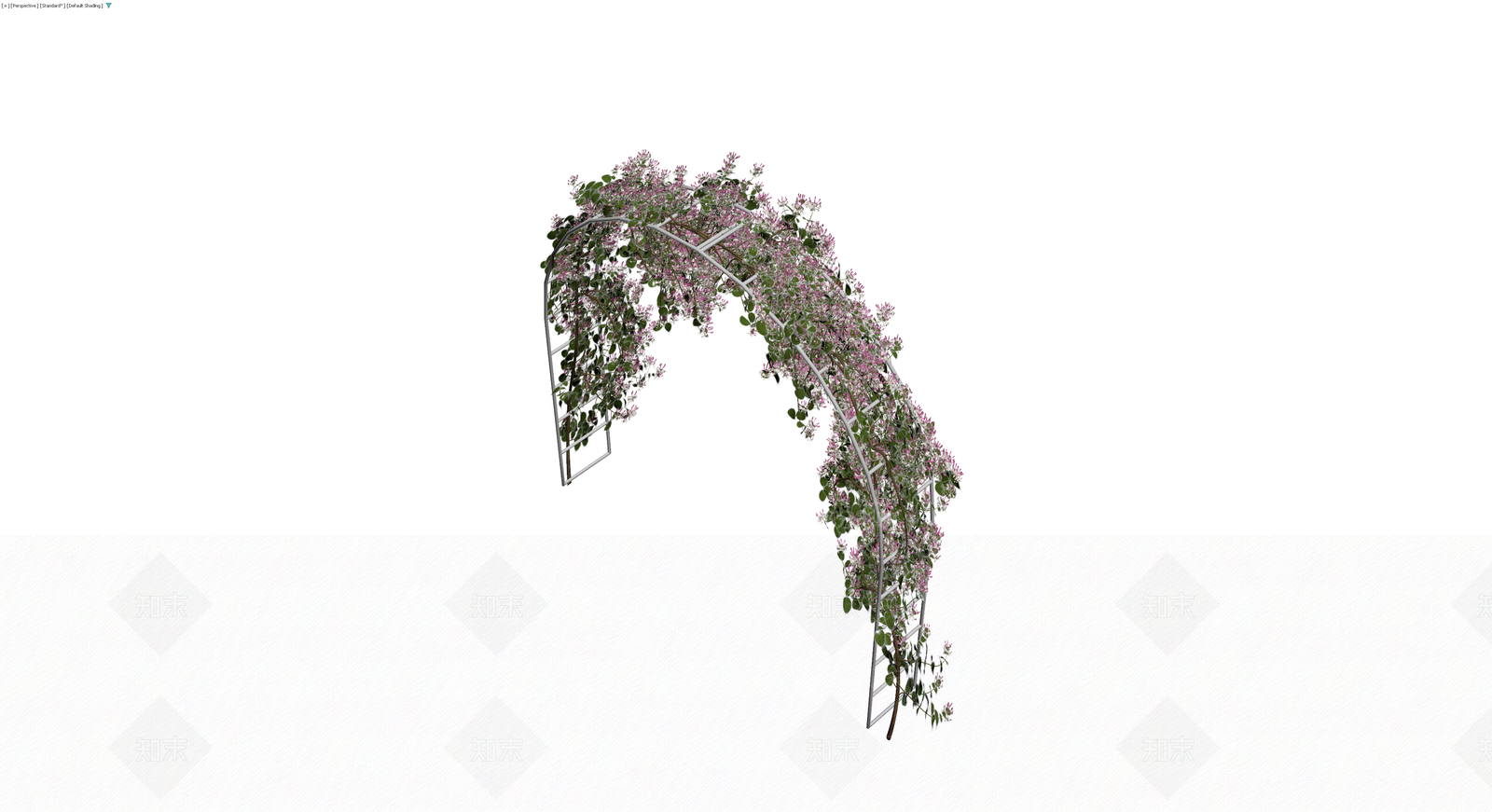 花卉攀爬拱门3D模型下载【ID:1229605482】