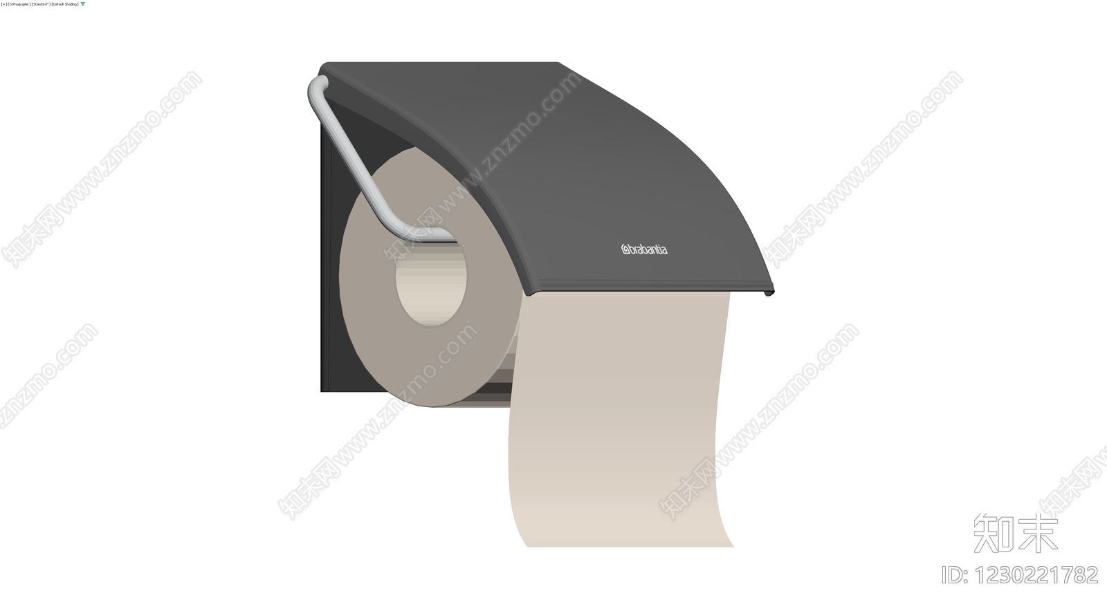 Brabantia卷纸架3D模型下载【ID:1230221782】