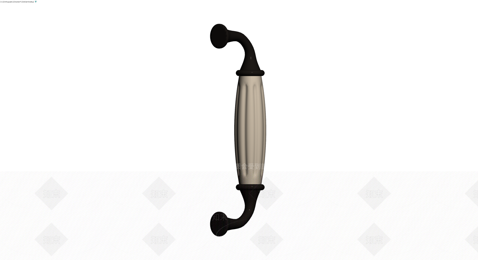 带双管手柄的按摩器具3D模型下载【ID:1230463094】