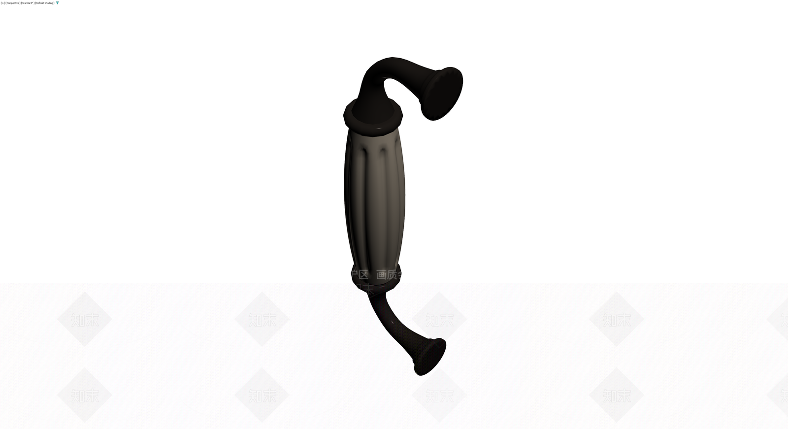 带双管手柄的按摩器具3D模型下载【ID:1230463094】