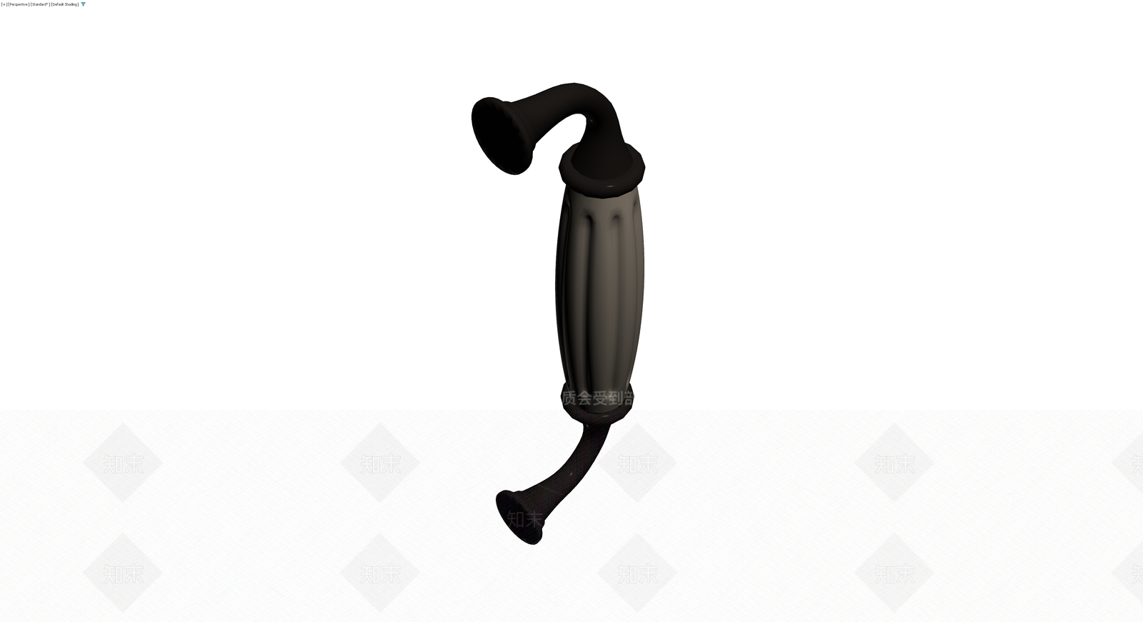 带双管手柄的按摩器具3D模型下载【ID:1230463094】