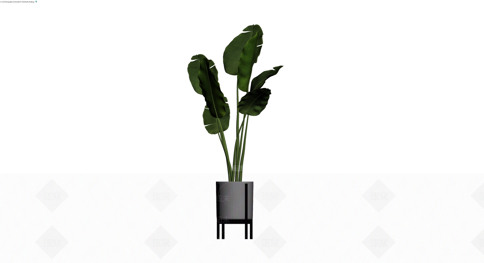 盆栽植物带架3D模型下载【ID:1230733188】