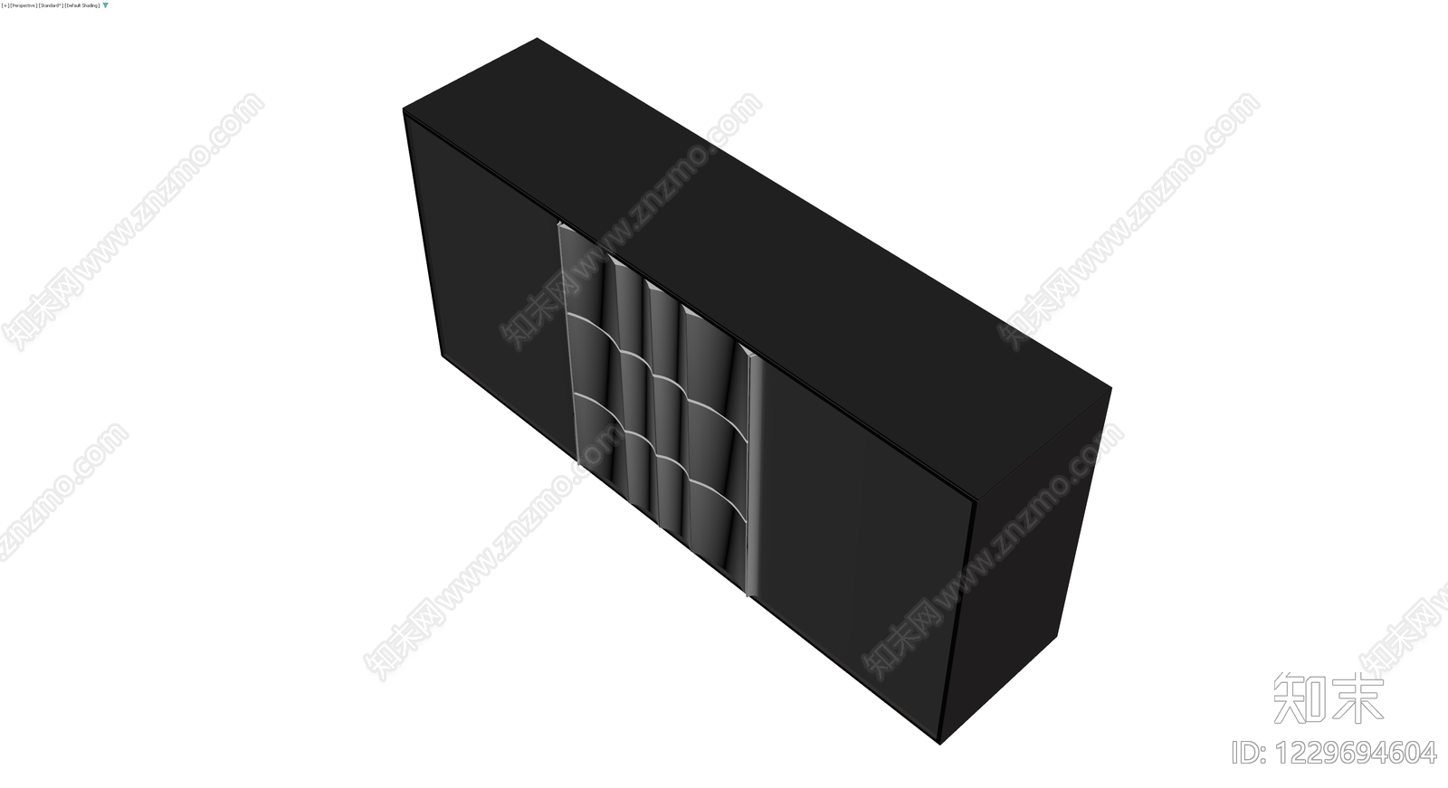 现代风格储物柜模型3D模型下载【ID:1229694604】