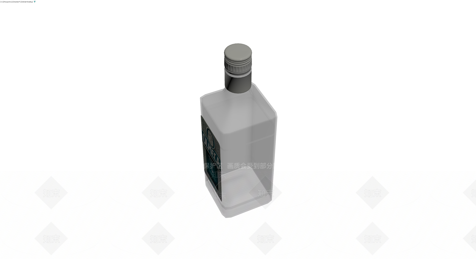 Olmeca龙舌兰酒瓶3D模型下载【ID:1230560358】