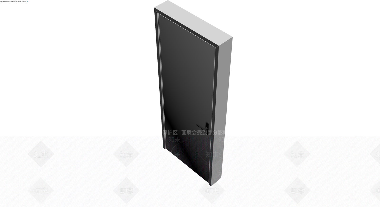 现代平开门组件3D模型下载【ID:1230788388】