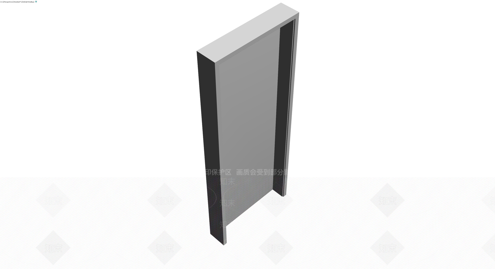 现代平开门组件3D模型下载【ID:1230788388】