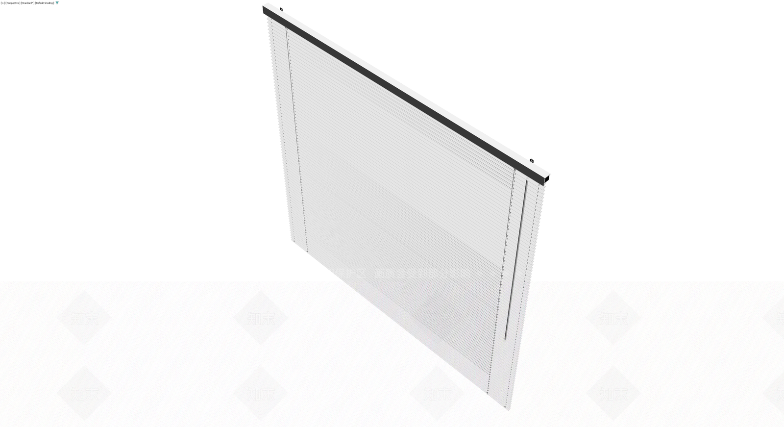 百叶窗整体模型3D模型下载【ID:1230765915】