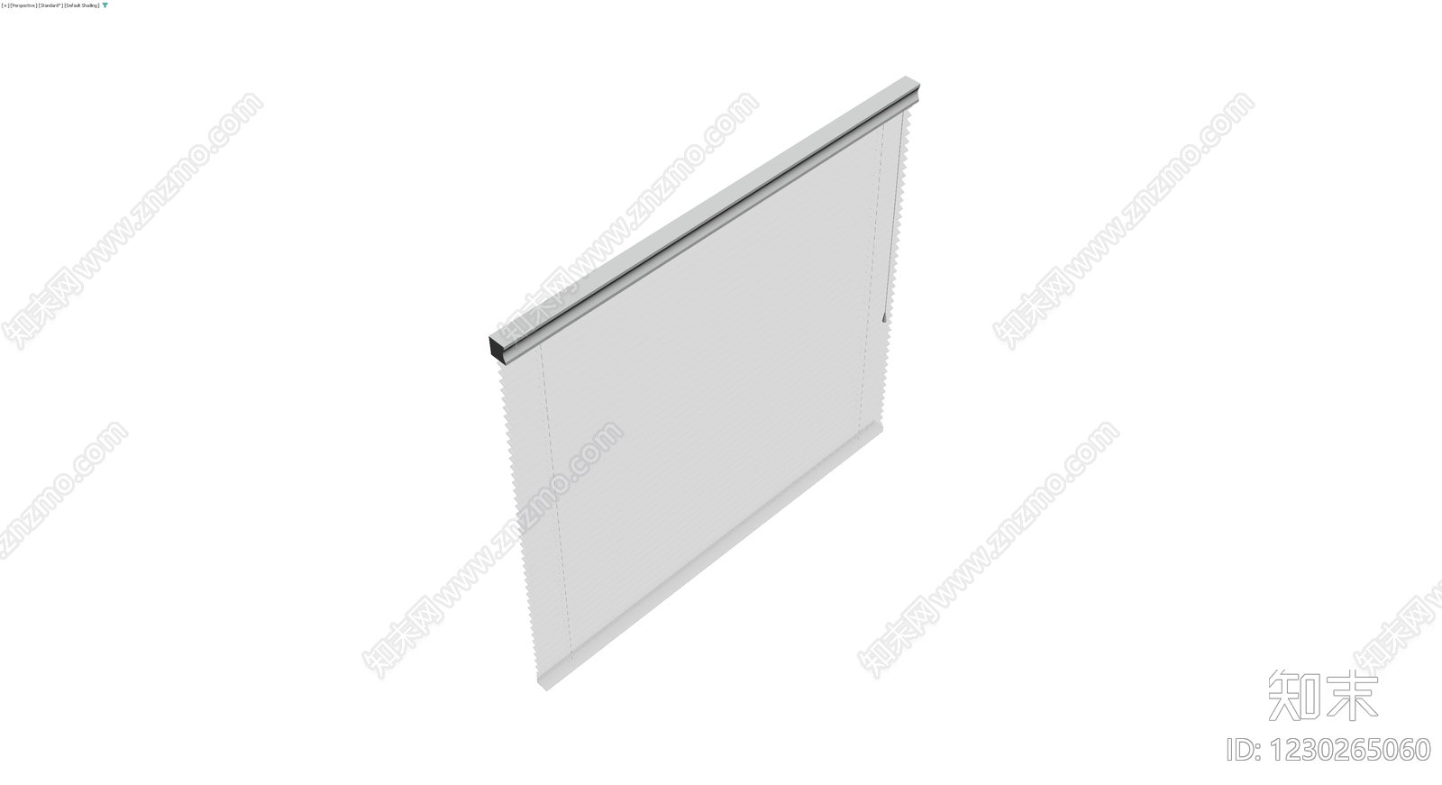 白色百叶窗组件3D模型下载【ID:1230265060】