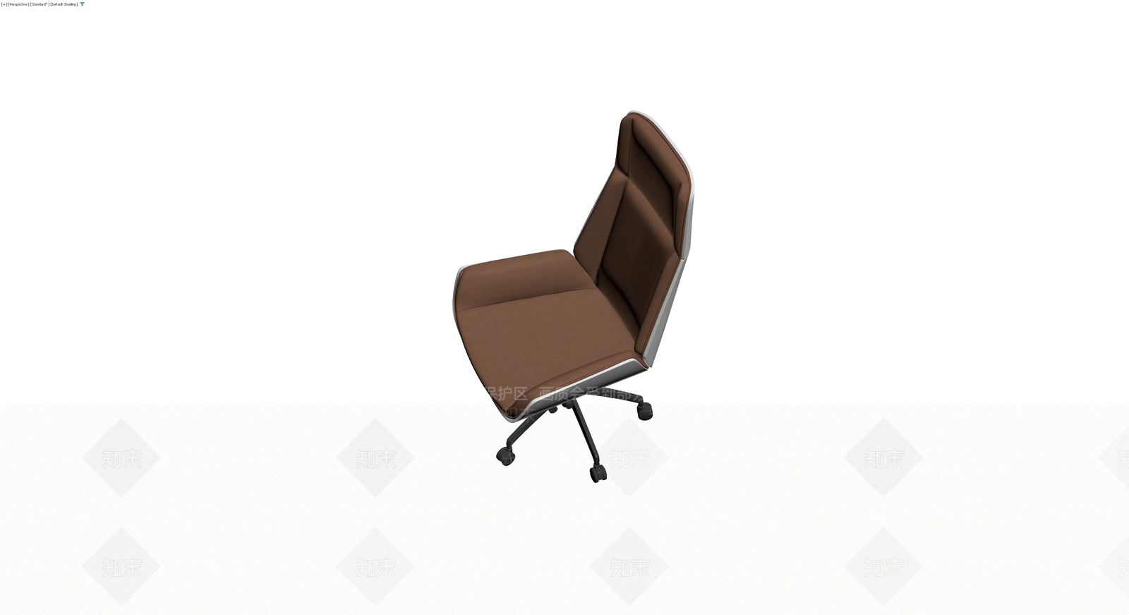 现代风格办公椅3D模型下载【ID:1230136897】