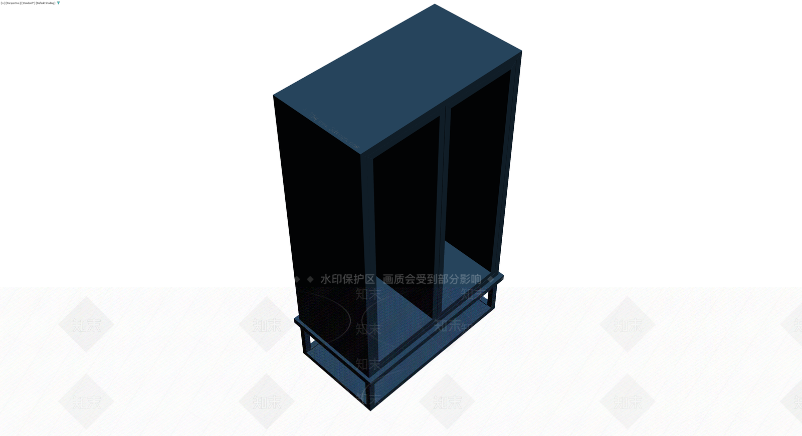 双门立柜模型3D模型下载【ID:1229909342】