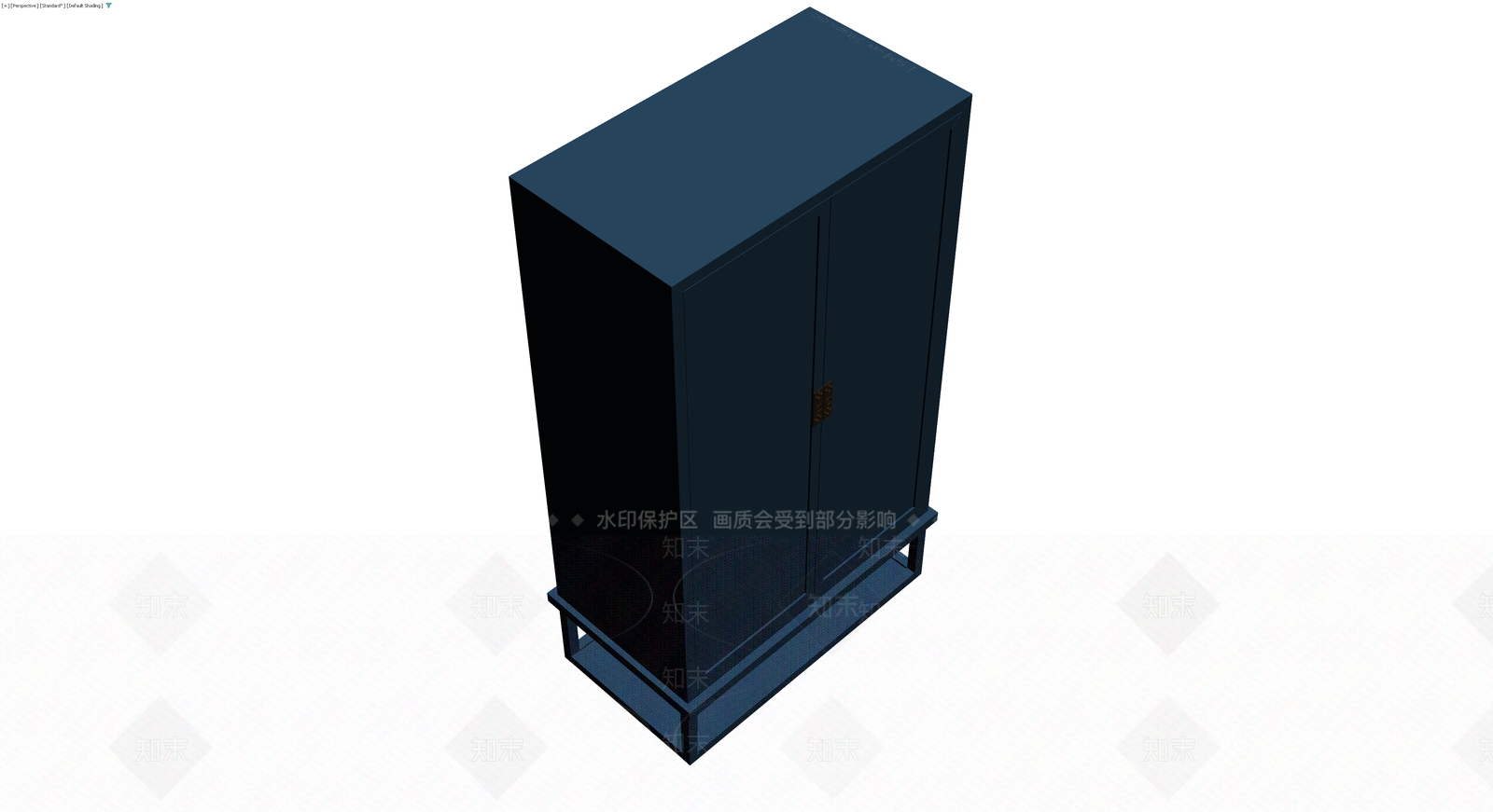 双门立柜模型3D模型下载【ID:1229909342】