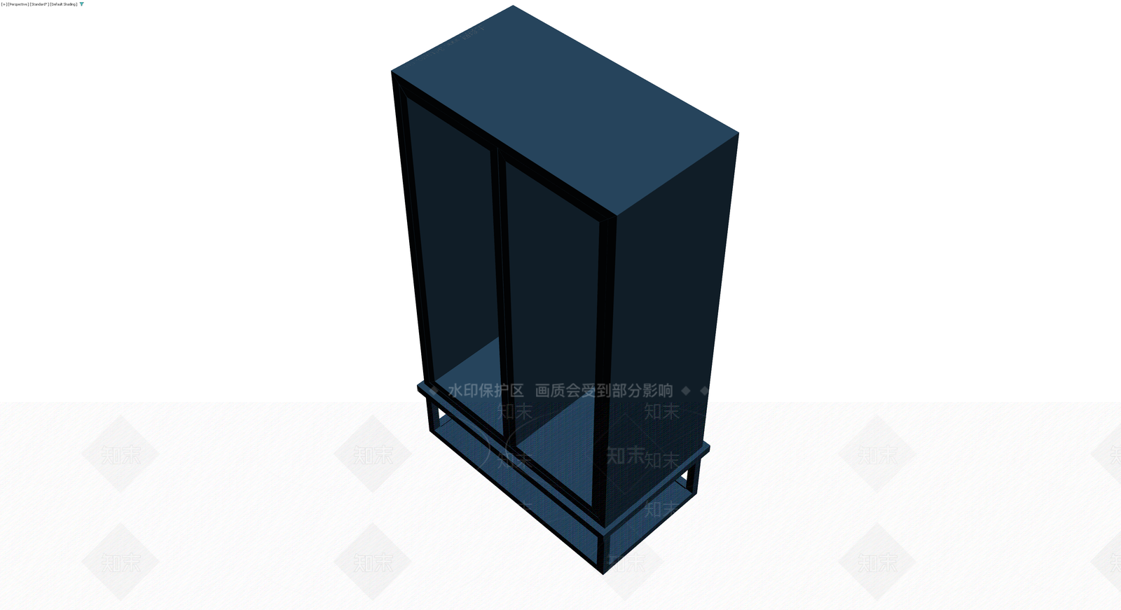 双门立柜模型3D模型下载【ID:1229909342】