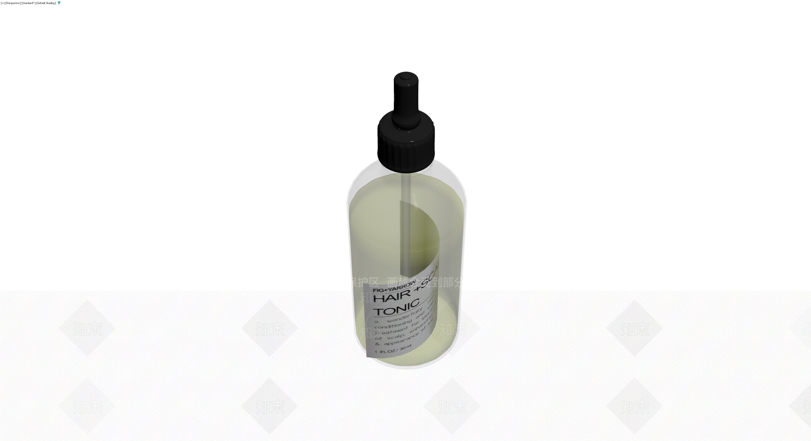 滴管瓶造型洗护用品3D模型下载【ID:1230748330】
