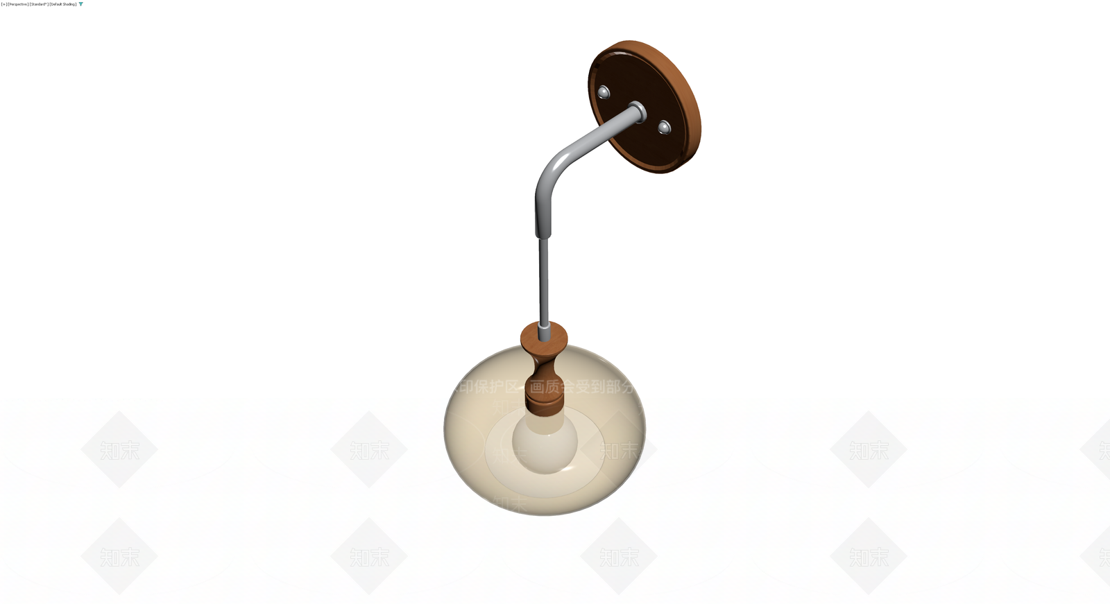 木质壁灯模型3D模型下载【ID:1229877666】