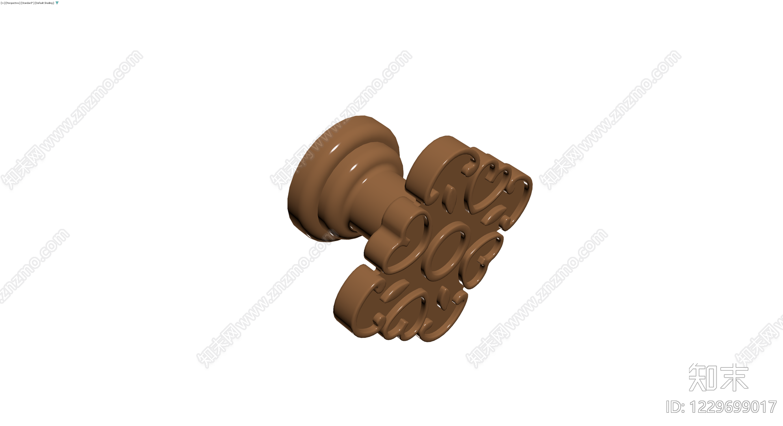 棕色复古壁灯3D模型下载【ID:1229699017】