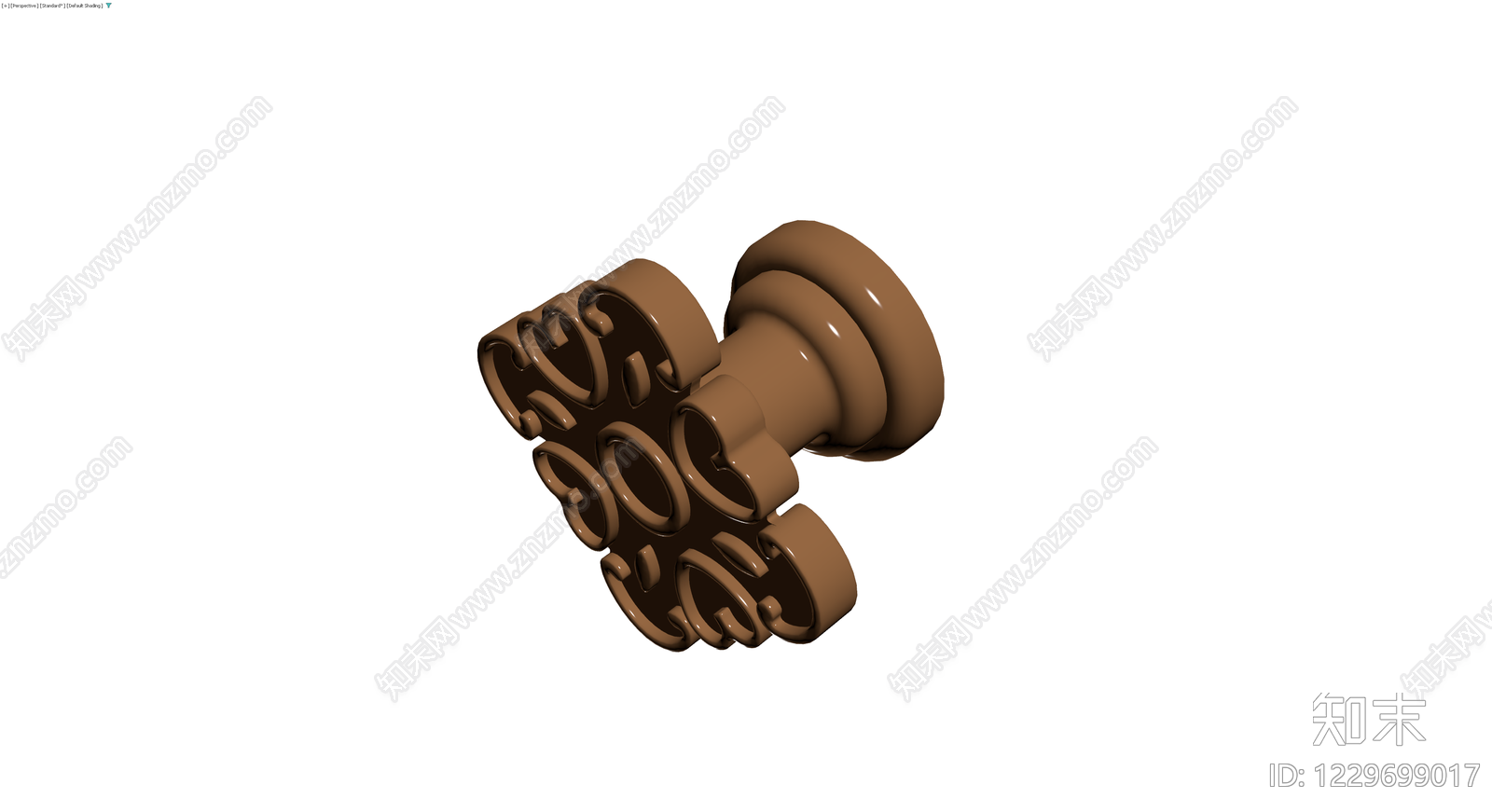棕色复古壁灯3D模型下载【ID:1229699017】