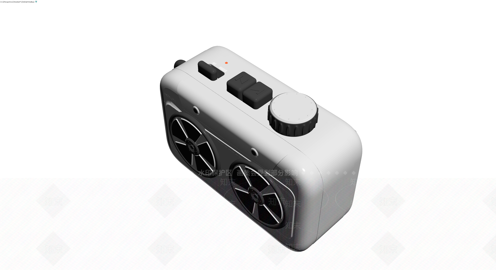 复古造型收音机3D模型下载【ID:1230391924】