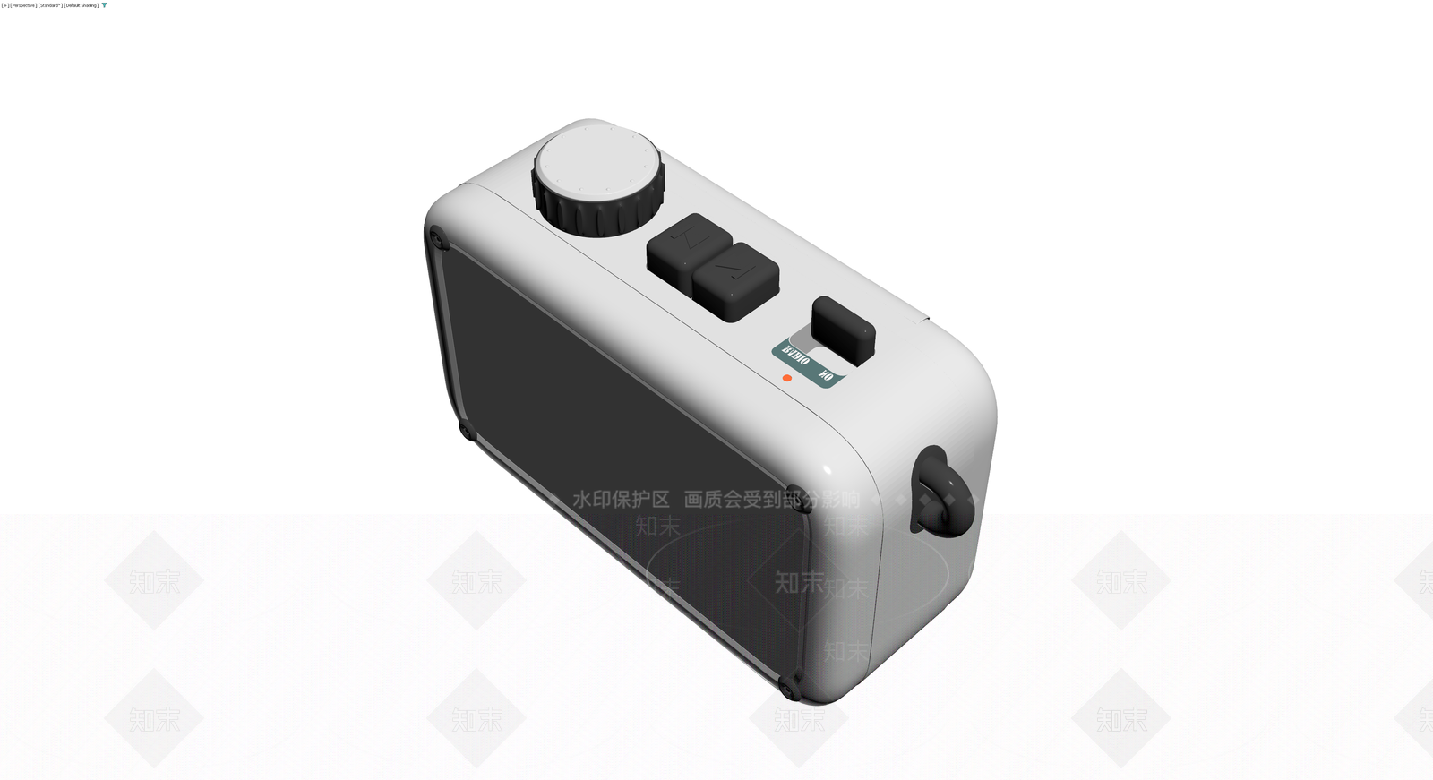 复古造型收音机3D模型下载【ID:1230391924】
