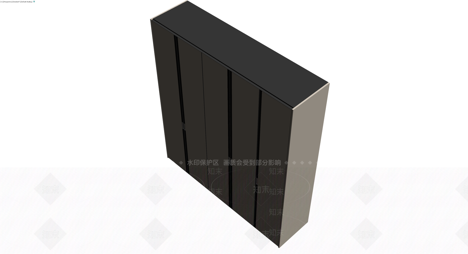 四门高柜模型3D模型下载【ID:1230414221】
