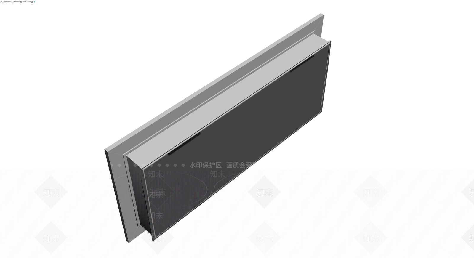 灰模通风口百叶组件3D模型下载【ID:1229904147】