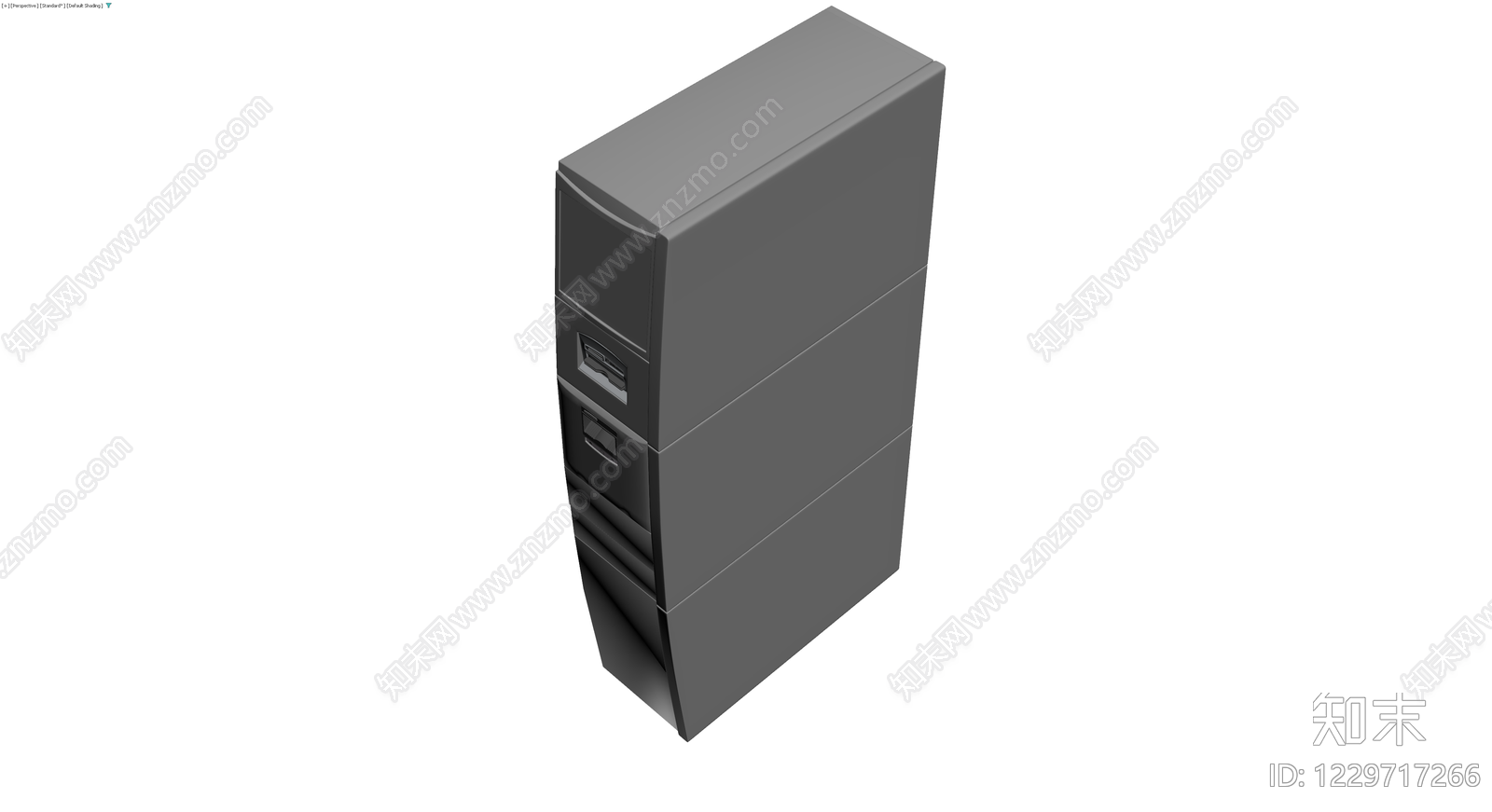 ATM自动取款机灰模3D模型下载【ID:1229717266】