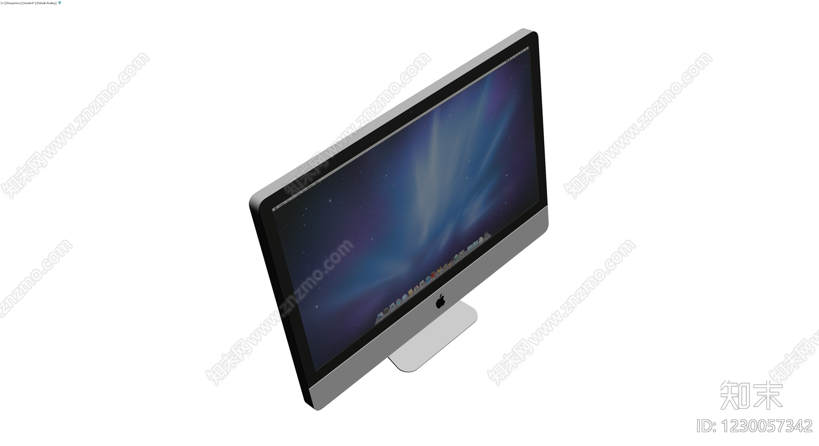 iMac一体机显示器3D模型下载【ID:1230057342】