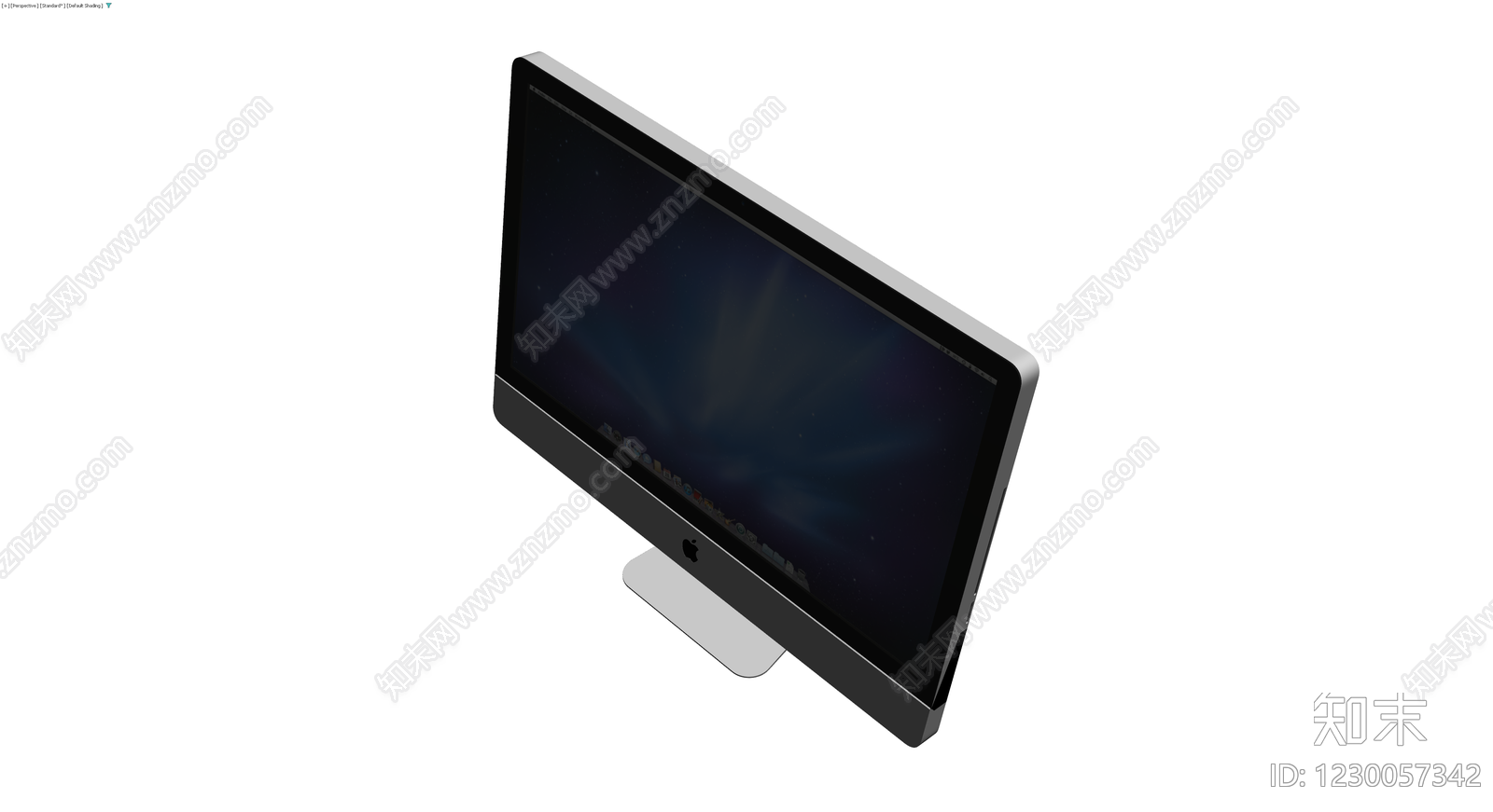 iMac一体机显示器3D模型下载【ID:1230057342】