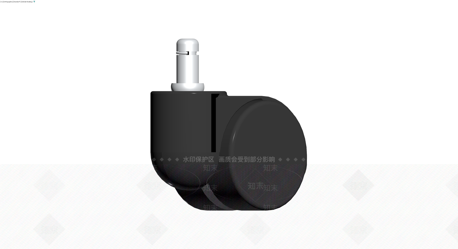 带脚轮底座3D模型下载【ID:1229952353】