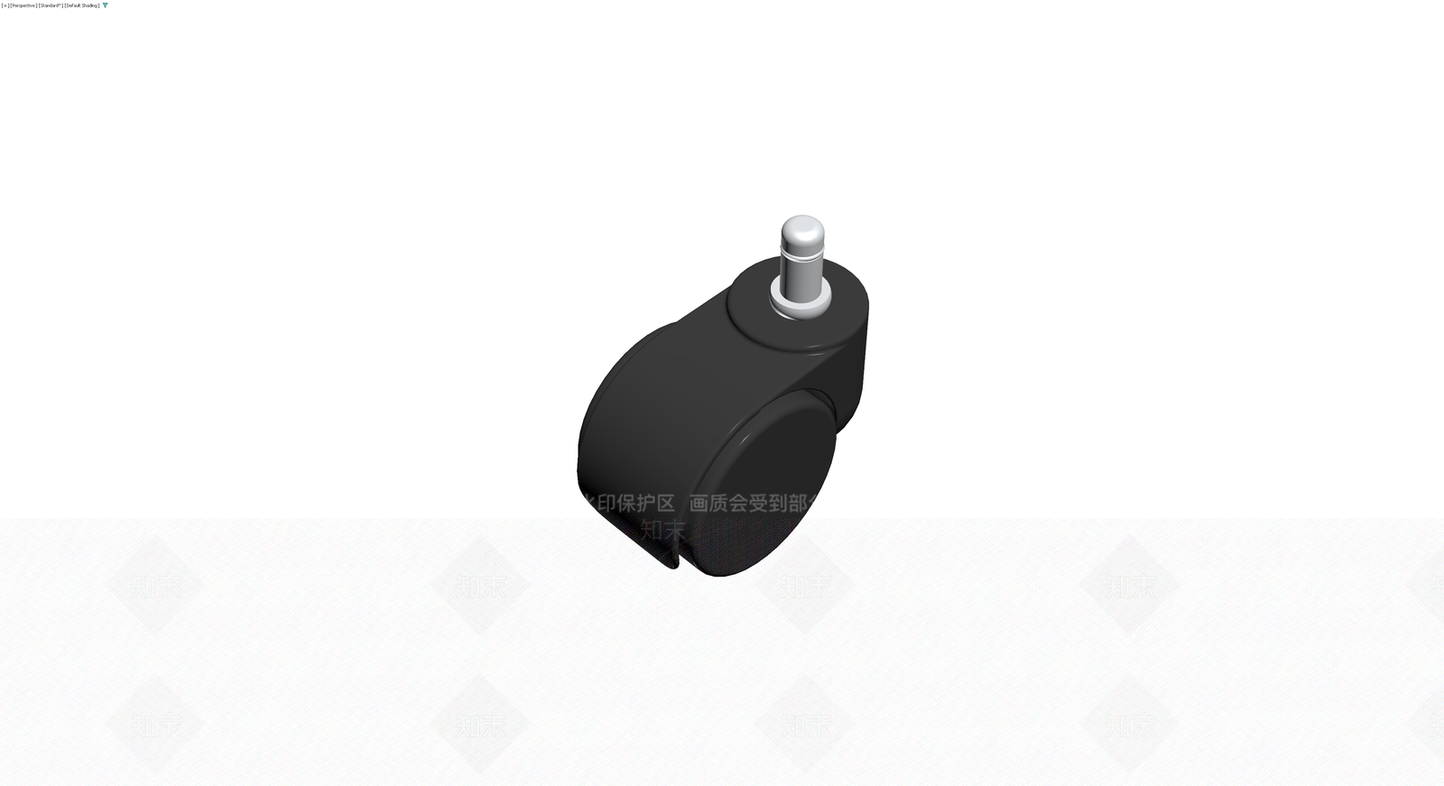 带脚轮底座3D模型下载【ID:1229952353】