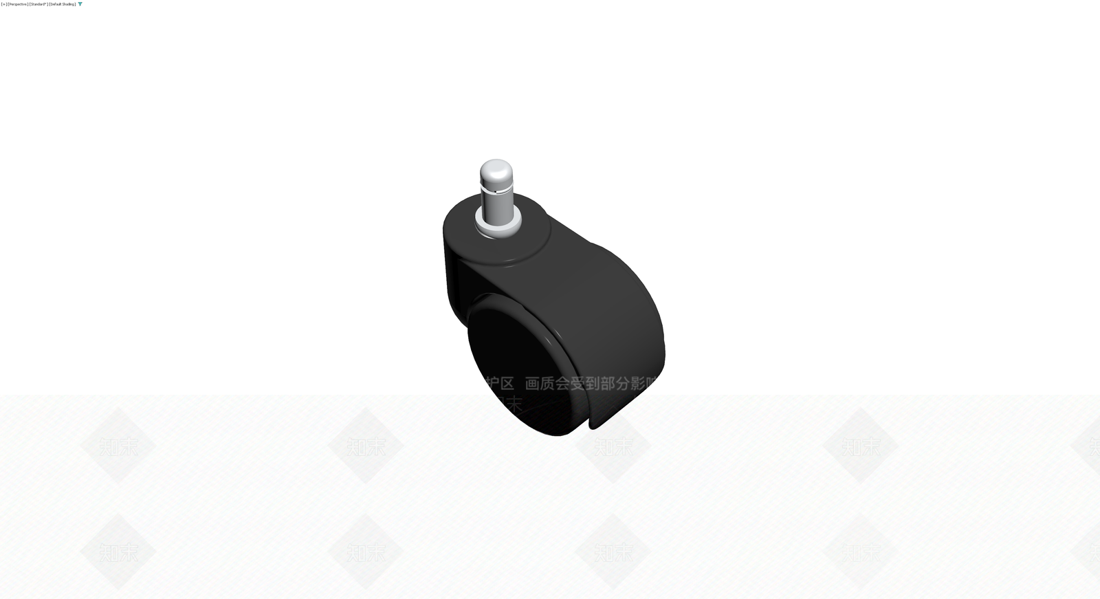 带脚轮底座3D模型下载【ID:1229952353】