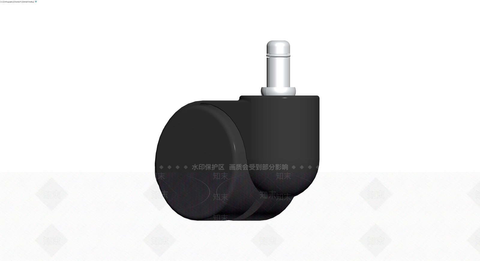 带脚轮底座3D模型下载【ID:1229952353】