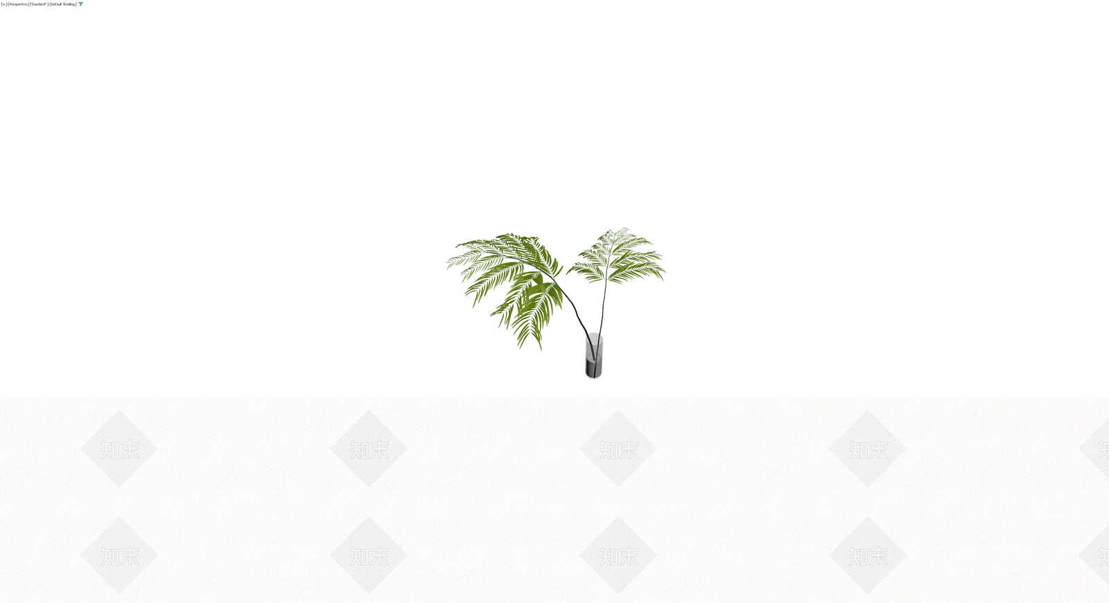 盆栽蕨类植物模型3D模型下载【ID:1230330647】
