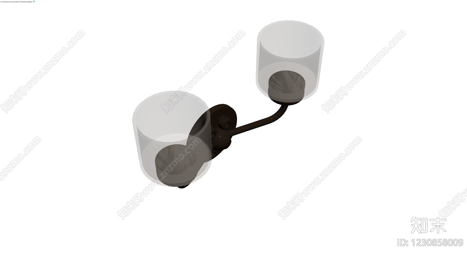 双头壁灯模型3D模型下载【ID:1230858009】