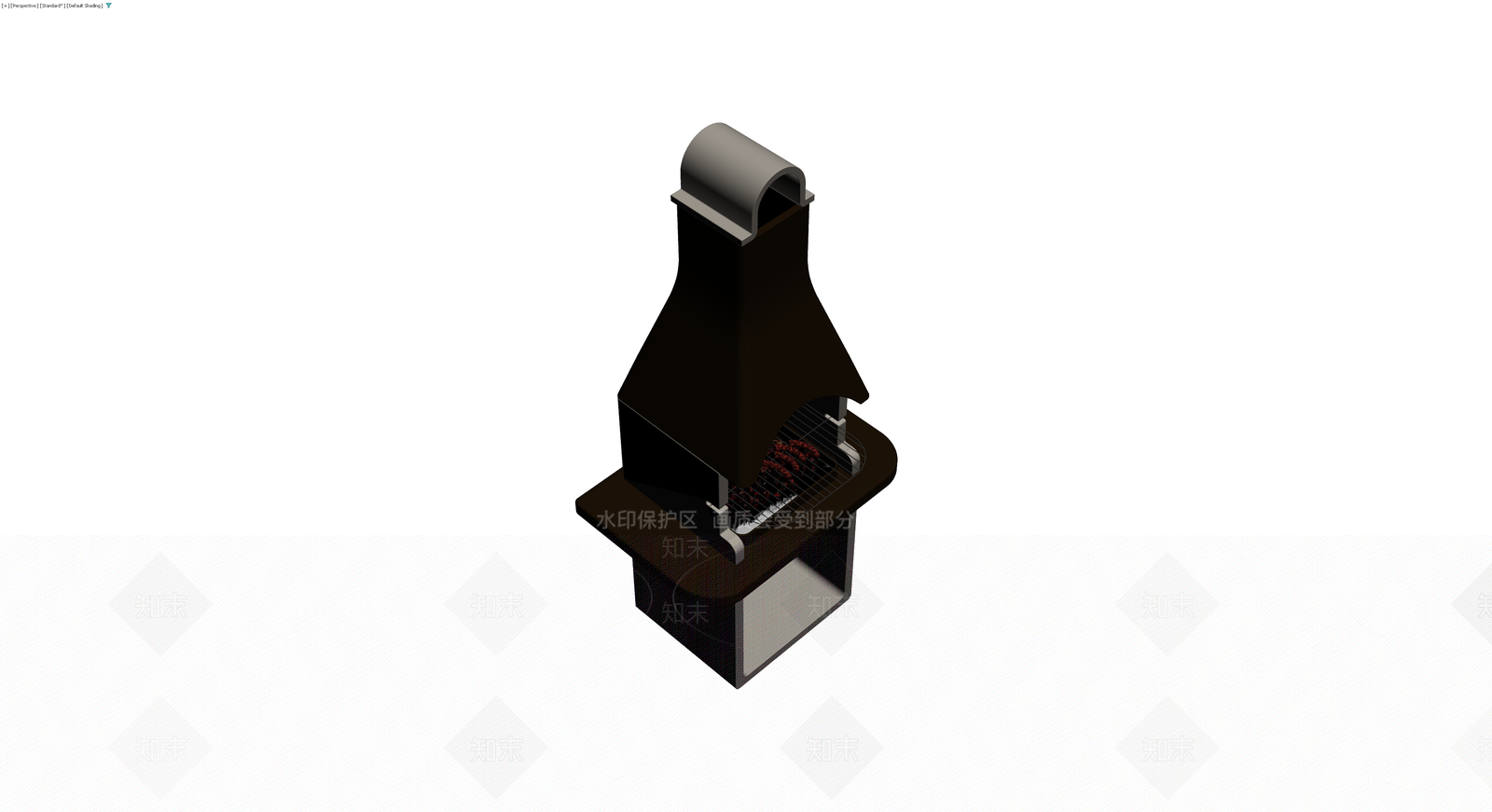 户外烧烤炉整体模型3D模型下载【ID:1229647062】