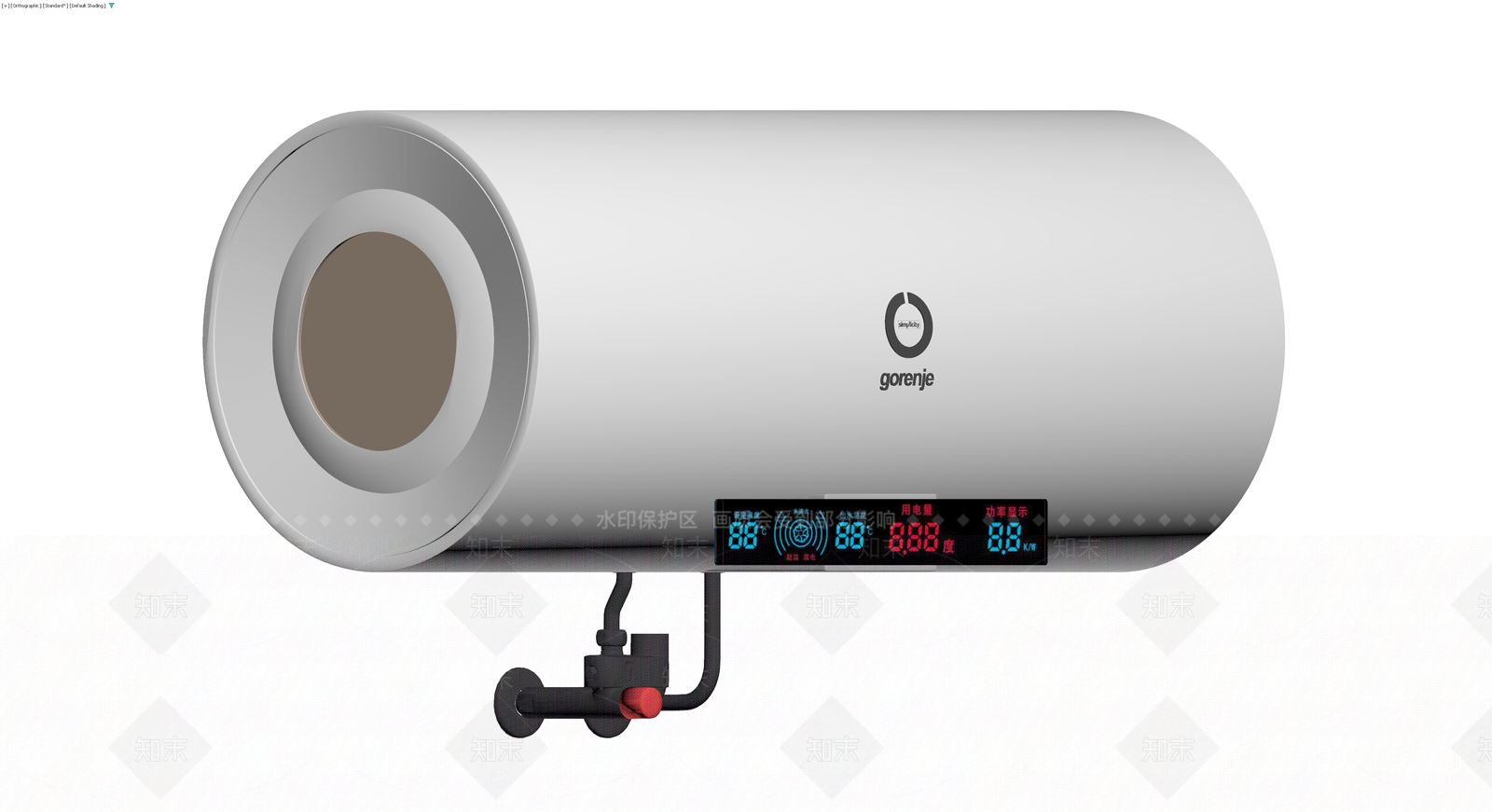 Gorenje电热水器3D模型下载【ID:1229920529】