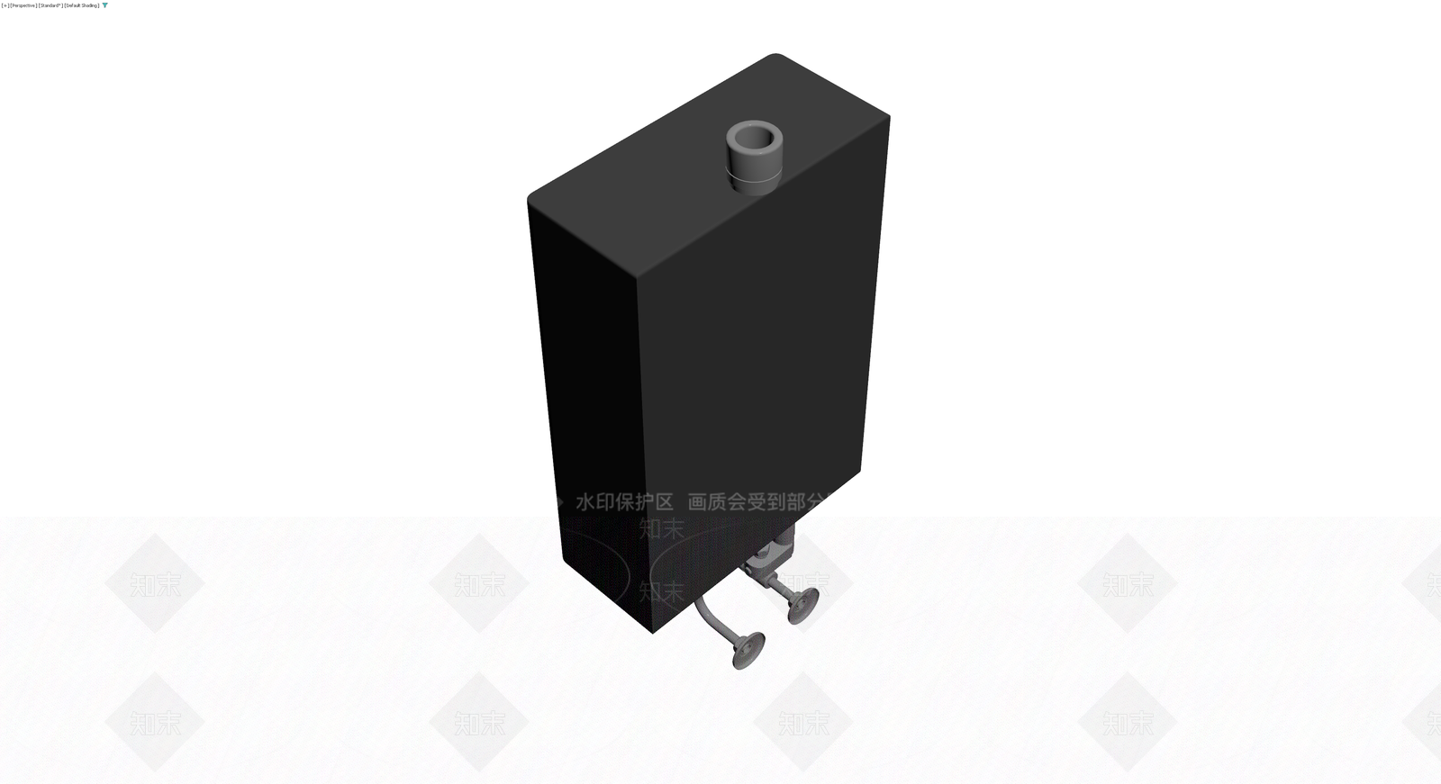美的燃气热水器3D模型下载【ID:1229658059】